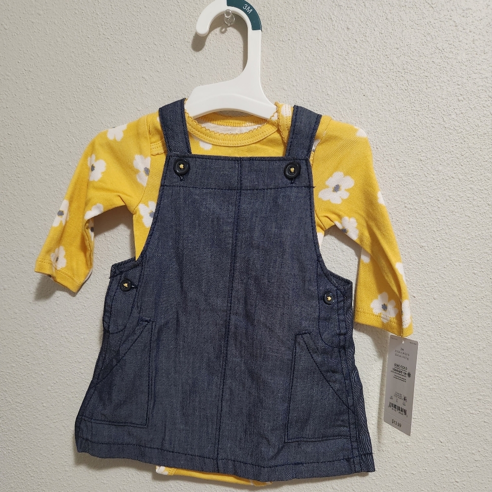 Baby Girl Romper Dress set